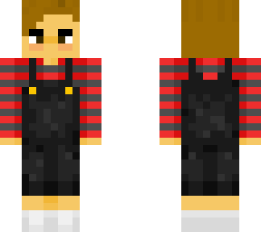 girl with bunches wearing dungarees