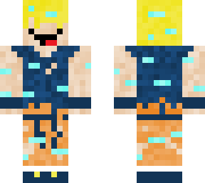 goku - ssj2 - blue shirt