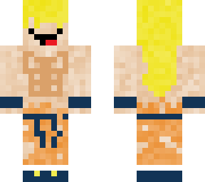 goku - ssj3 - broken shirt