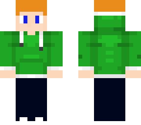 green jumper
