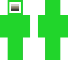 green man with a space hat