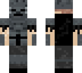 man in wither armor