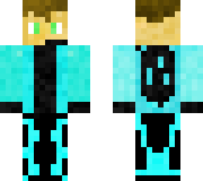 neon blue guy