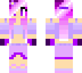 pastel purple girl