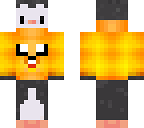 penguin with dog jacket