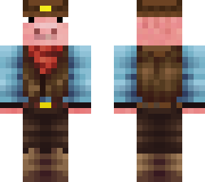 pig cowboy