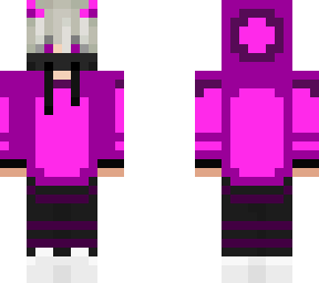 pink anime demon