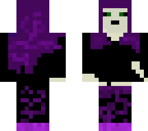 purple goth goddess