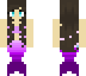 purple mermaid