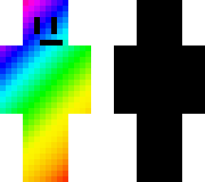 rainbow person