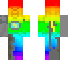 rainbow steve mech back looks better