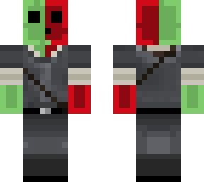 red and green slime adventurer