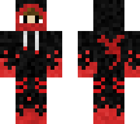 red hoodie boy with fire and dragon v2