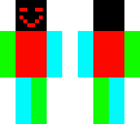 red smile man