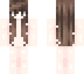 skin base- girl with brunette hair
