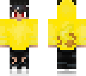 tazza pikachu hoodie less yellow
