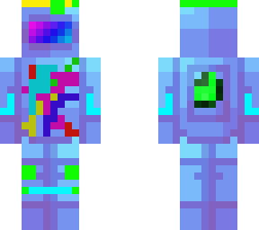 Ultra rainbow among us | Minecraft Skin