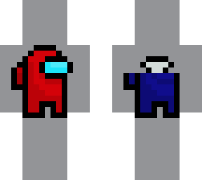 (red) i did not do that! among us