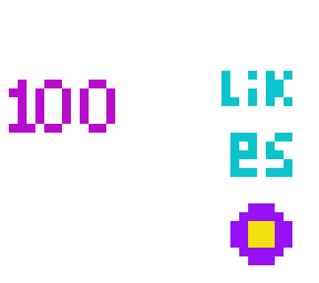 100 likes pleas