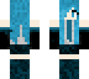 a very bad hatsune miku outfit i made