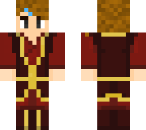 air bender with a fire outfit