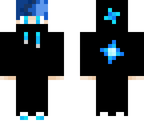 alan walker/with blue hair