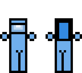 among us cyan