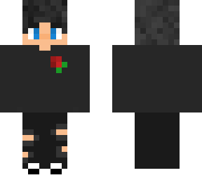 black rose hoodie