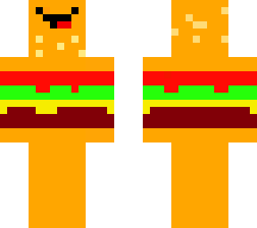 burger with noob face