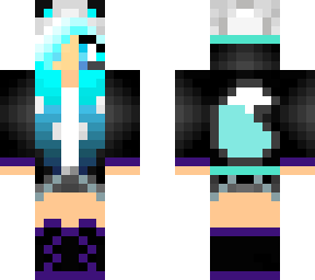 chaca gamer pelo azul