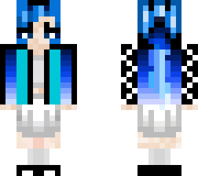 crimsonwolfh as a girl skin