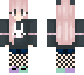 cute bunny gamer girl