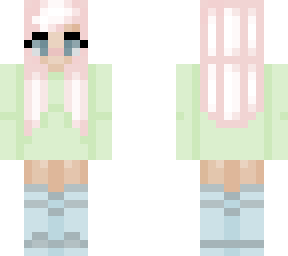 cute easter/pastel girl