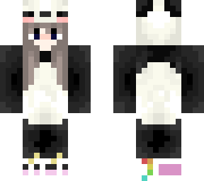 cute panda girl