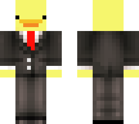 ducc in suit red tie