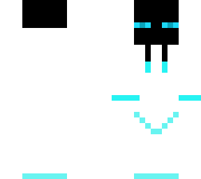 enderman blu and white | Minecraft Skin