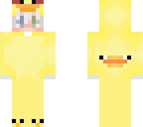 me with duck skin!