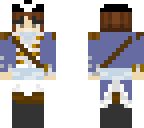 nihachu but brown haired