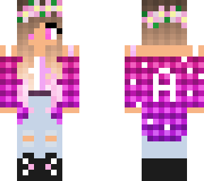 pink girl skin