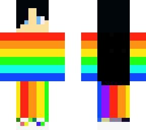 rainbow girl