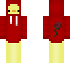 red duck face rose