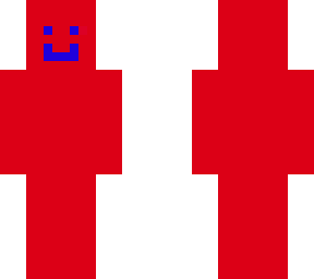 red guy with blue face