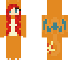 red head charizard hoodie