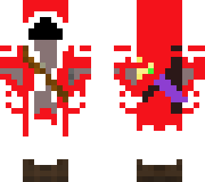 red-white ninja