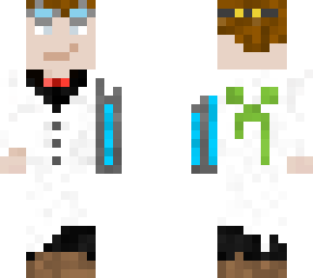 scientist with abs and cybertronic arm :d