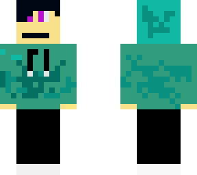teal sweater skin (with shoes)