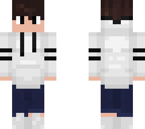 white hoodie!!