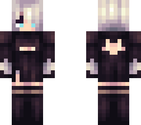 2b without mask | Minecraft Skin