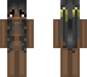 black shaded skin