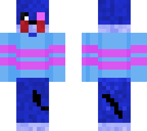 blood but he's in a frisk sweater